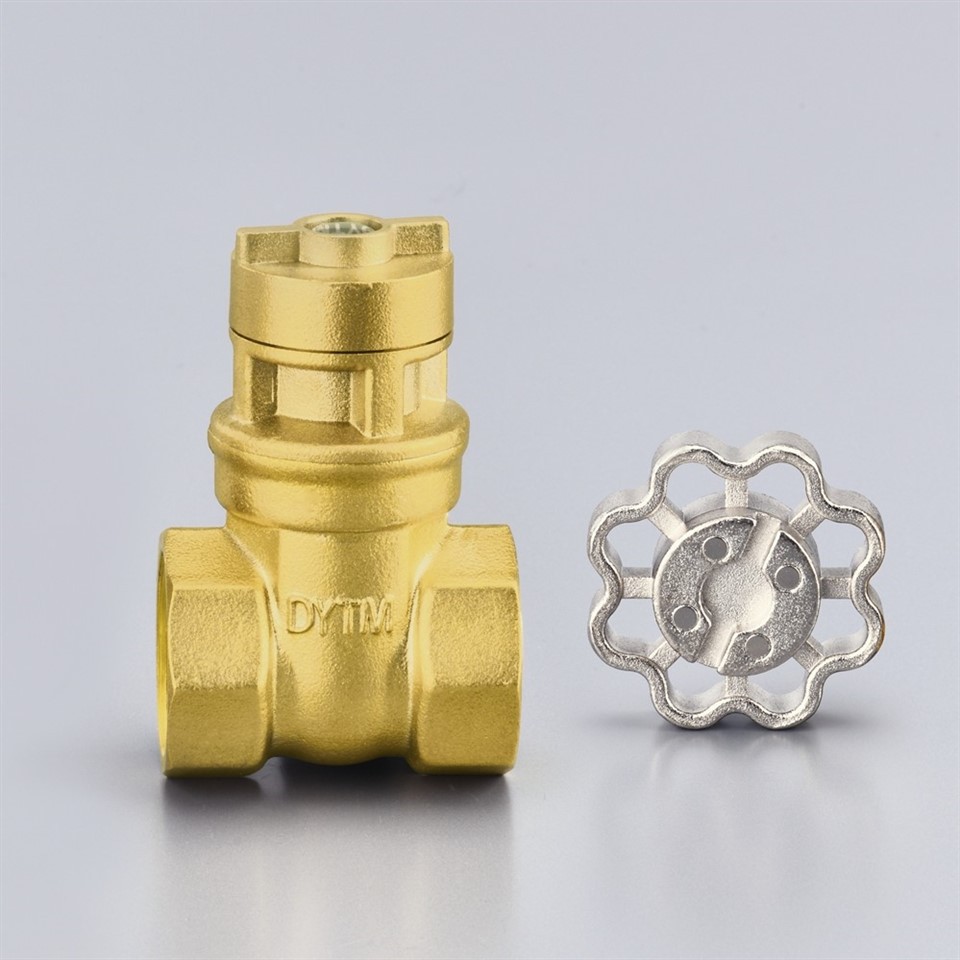 BSP NPT Brass Gate Valves∣Magnetic Lockable high quality