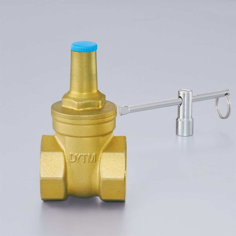 BSP NPT Brass Gate Valves∣Magnetic Lockable suppliers