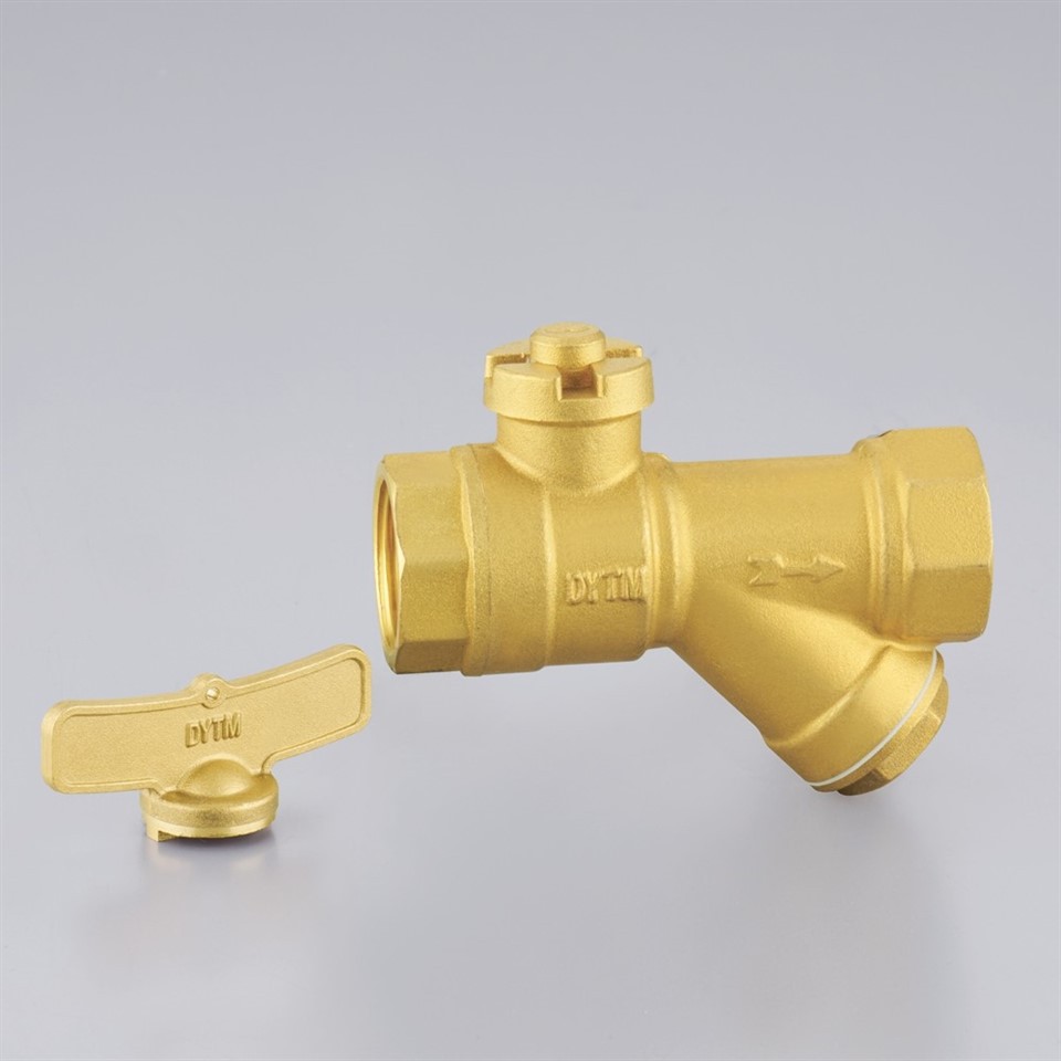 Lockable Brass Strainer Filter Ball Valve suppliers